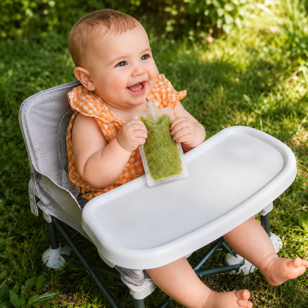 Préparateur de compotes saines pour bébé heureux