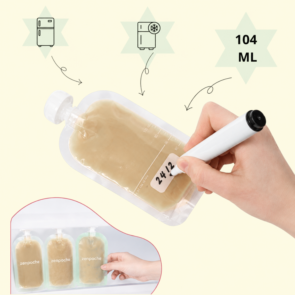 Préparateur de compotes saines pour bébé heureux